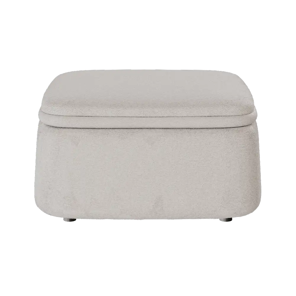 Mesa de centro Elements Berti 3 em 1 (Mesa + Puff + Baú)