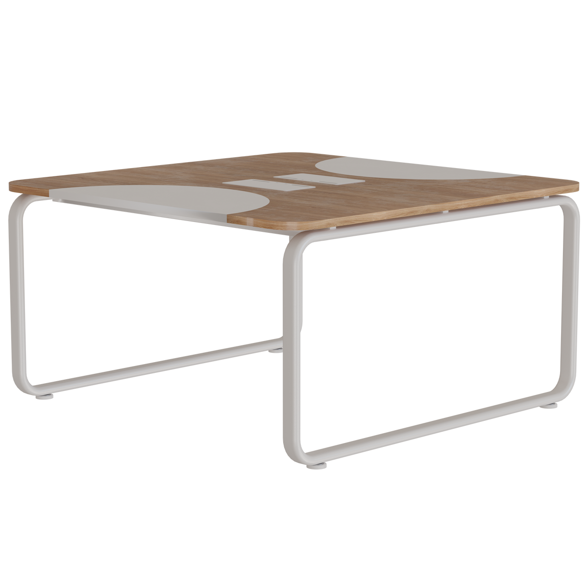 Mesa Estação de Trabalho Elements Leone 2 Lugares